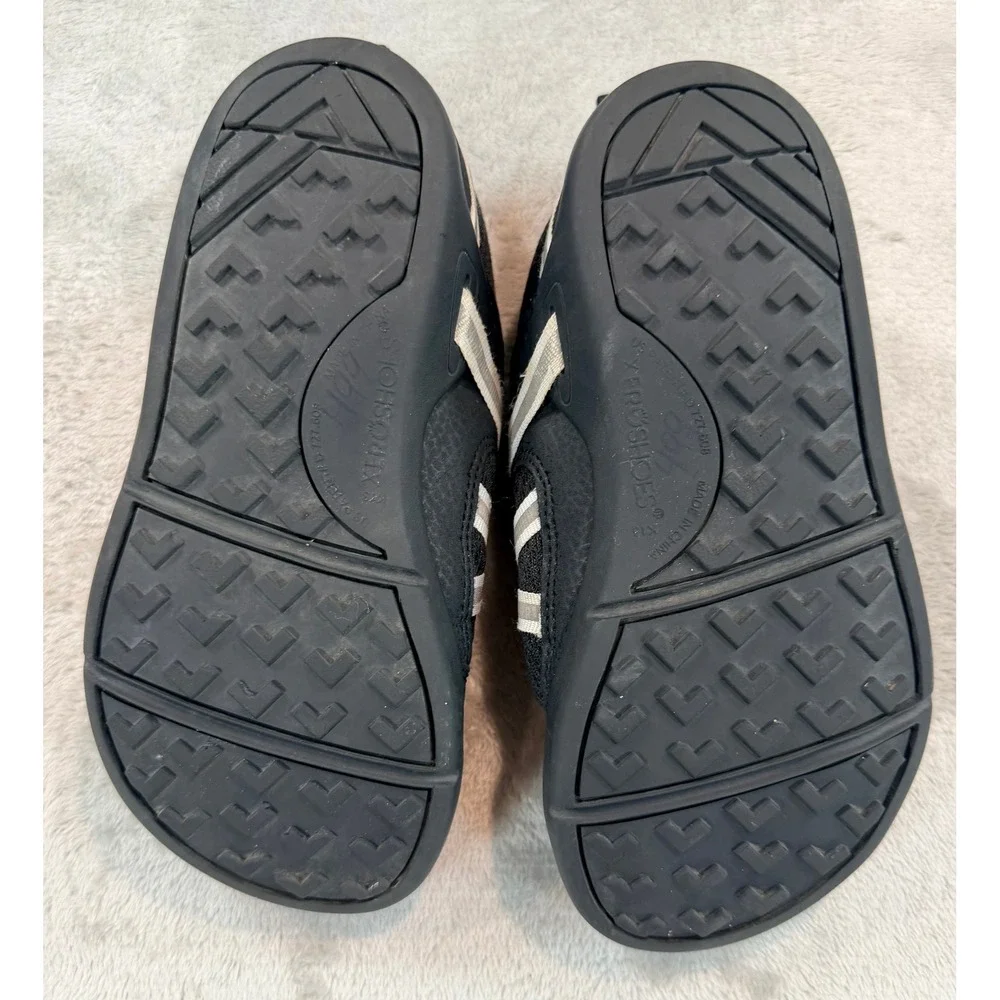 Xero Kids Prio Barefoot Wide Toe Box Running Athletic Shoes Black White Size 13